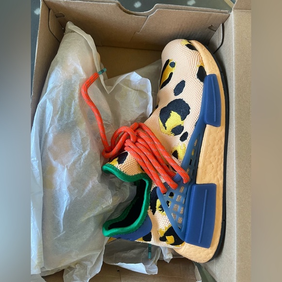 Pharrell x NMD Human Race 'Animal Print - Pulse Amber - Picture 2 of 5